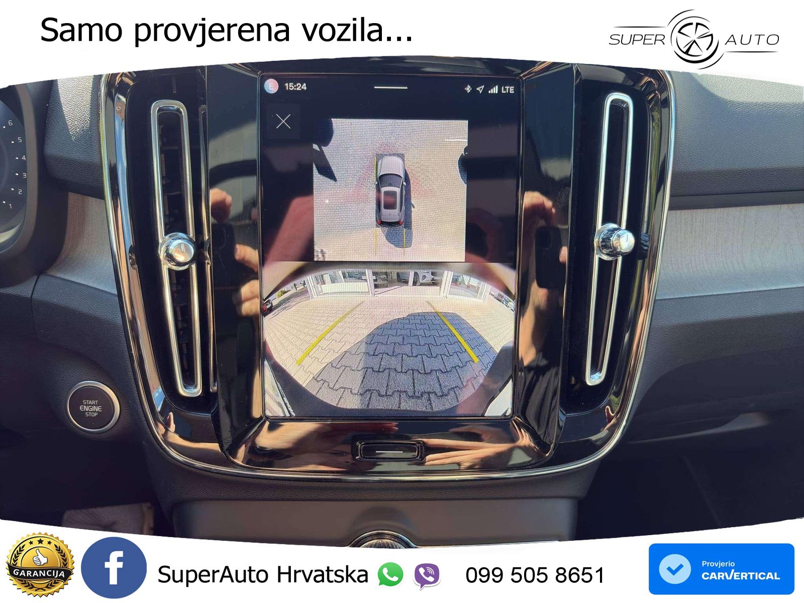Volvo XC40 2.0 B3 163 KS Automatic ACC+GR SJED+360+PANO
