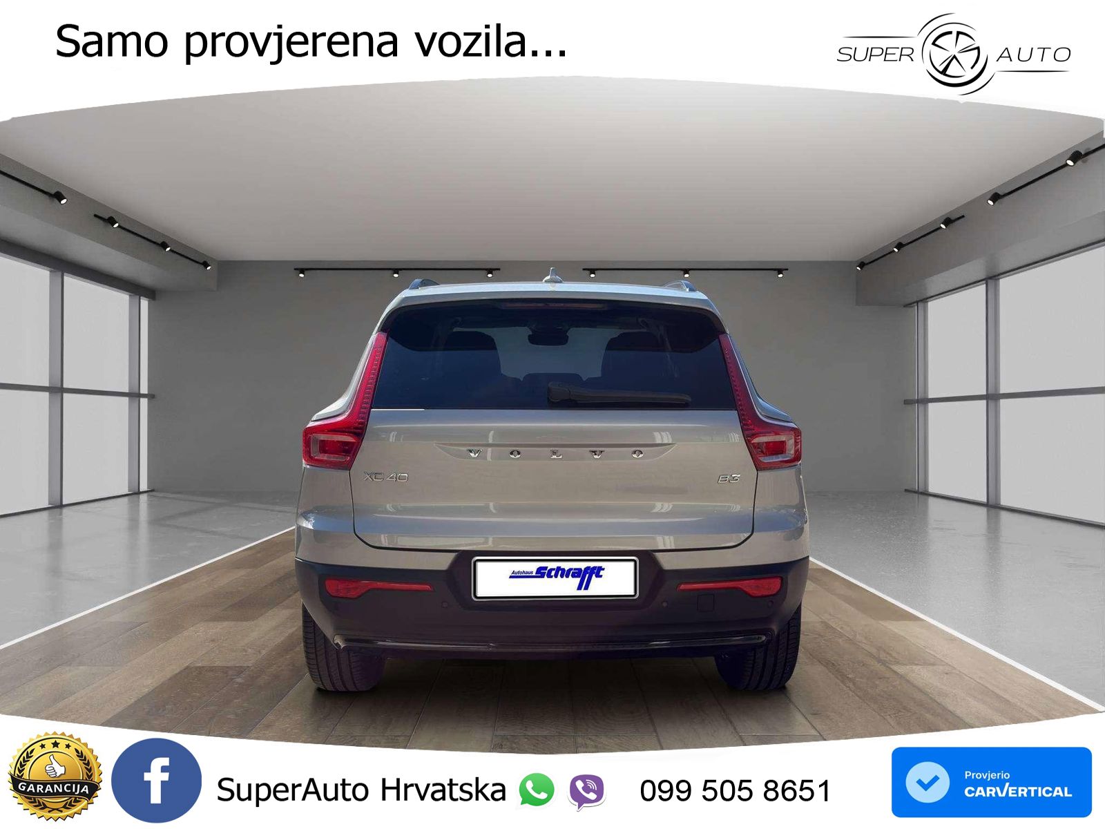 Volvo XC40 2.0 B3 163 KS Automatic ACC+GR SJED+360+PANO
