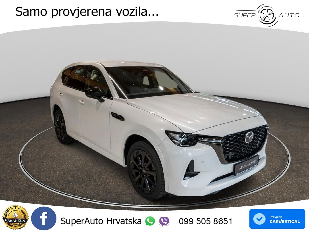 Mazda CX-60 3.3 e-Skyactiv D (254 KS) AWD Automatic MATRIX+GR SJED+KAM