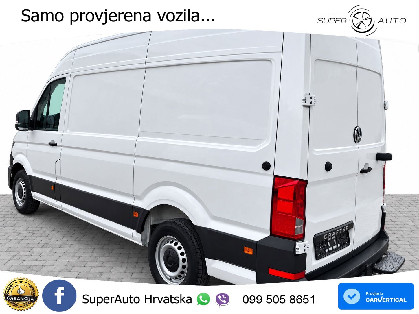 Volkswagen Crafter 35 L3H2 5 Jahre Garantie ohne Schäden 177 KS