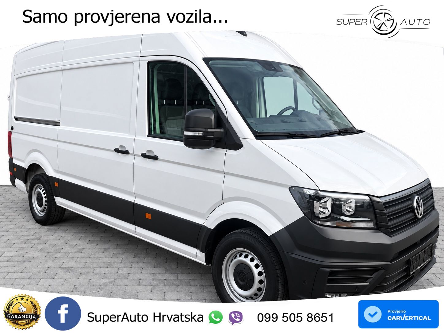 Volkswagen Crafter 35 L3H2 5 Jahre Garantie ohne Schäden 177 KS