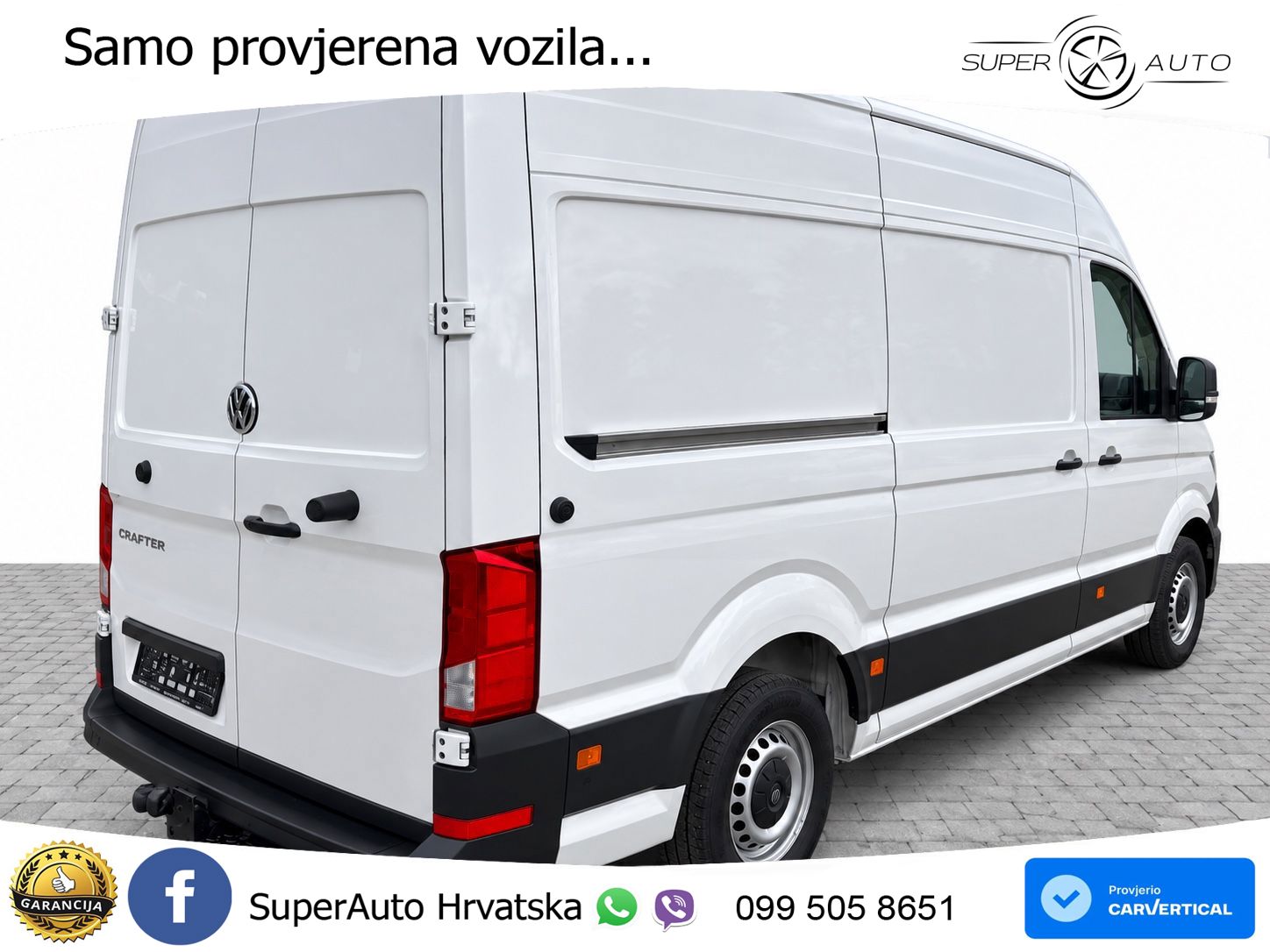 Volkswagen Crafter 35 L3H2 5 Jahre Garantie ohne Schäden 177 KS