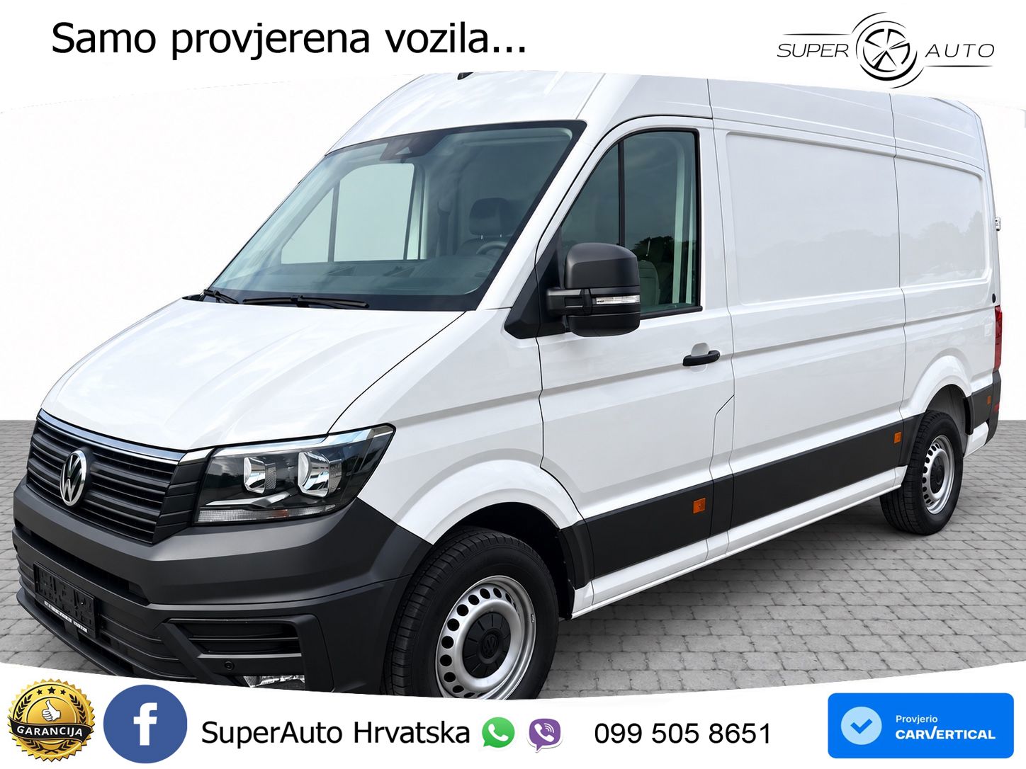 Volkswagen Crafter 35 L3H2 5 Jahre Garantie ohne Schäden 177 KS