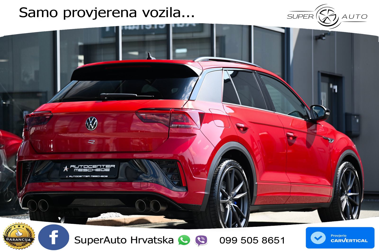 Volkswagen T-Roc I R 2.0 TSI (300 KS) OPF 4M DSG MATRIX+GR SJED+KAM