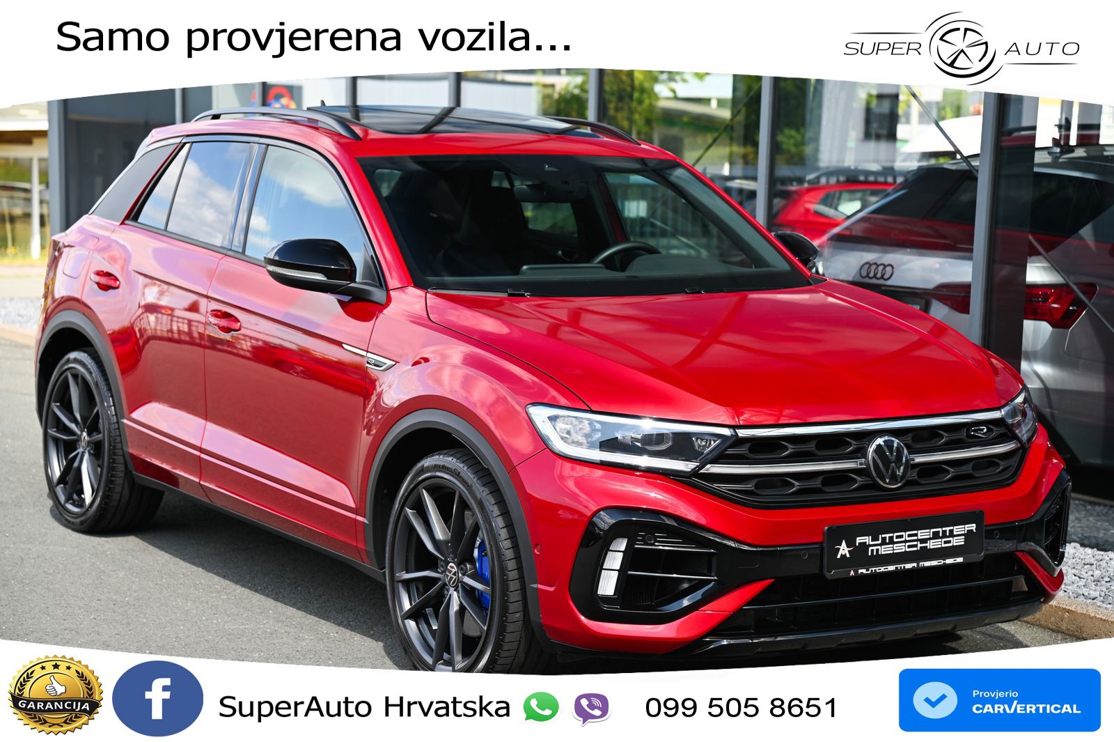 Volkswagen T-Roc I R 2.0 TSI (300 KS) OPF 4M DSG MATRIX+GR SJED+KAM