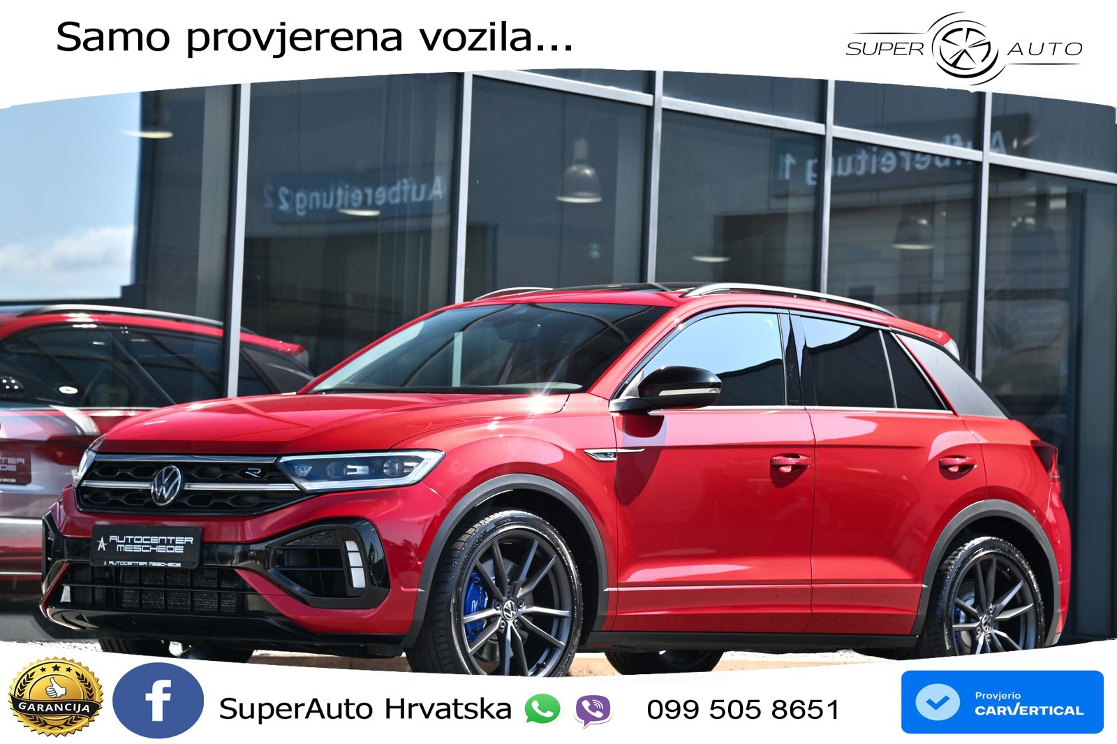 Volkswagen T-Roc I R 2.0 TSI (300 KS) OPF 4M DSG MATRIX+GR SJED+KAM