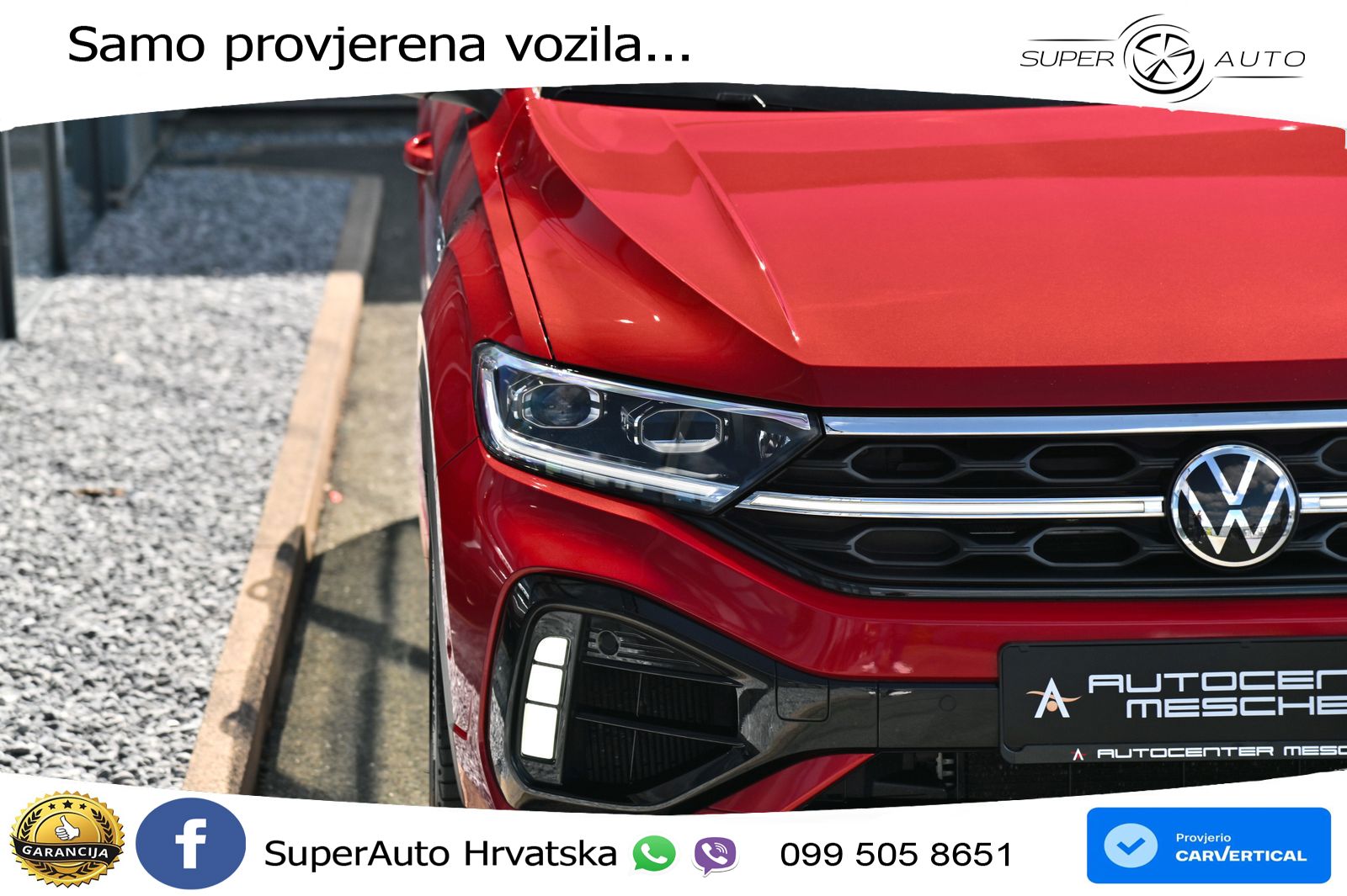 Volkswagen T-Roc I R 2.0 TSI (300 KS) OPF 4M DSG MATRIX+GR SJED+KAM