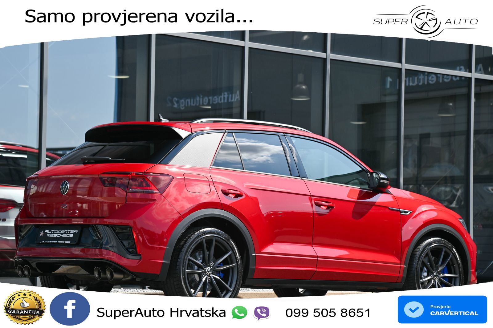 Volkswagen T-Roc I R 2.0 TSI (300 KS) OPF 4M DSG MATRIX+GR SJED+KAM