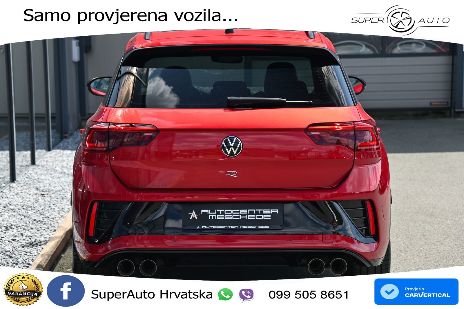 Volkswagen T-Roc I R 2.0 TSI (300 KS) OPF 4M DSG MATRIX+GR SJED+KAM