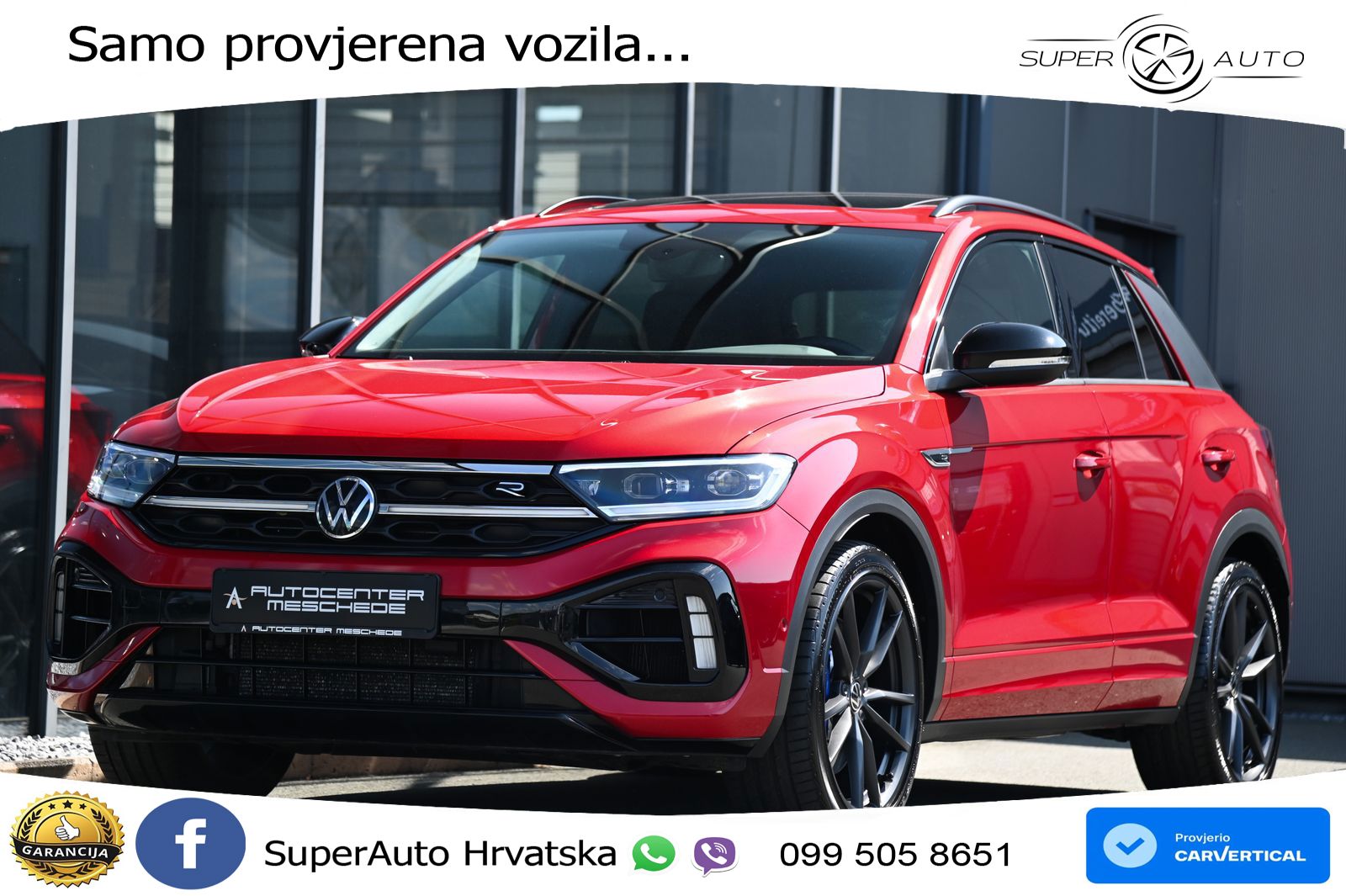 Volkswagen T-Roc I R 2.0 TSI (300 KS) OPF 4M DSG MATRIX+GR SJED+KAM