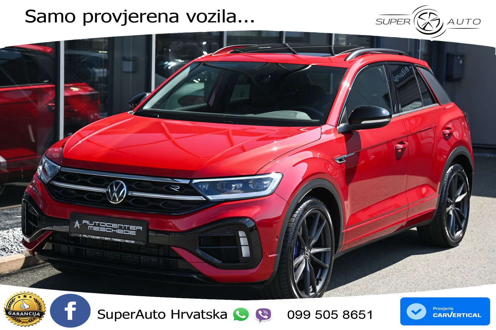 Volkswagen T-Roc I R 2.0 TSI (300 KS) OPF 4M DSG MATRIX+GR SJED+KAM