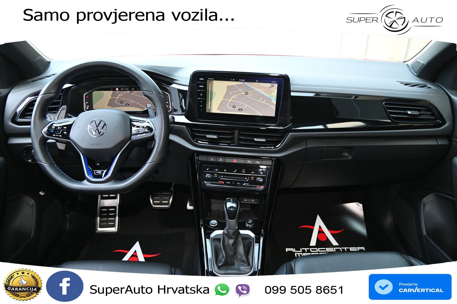 Volkswagen T-Roc I R 2.0 TSI (300 KS) OPF 4M DSG MATRIX+GR SJED+KAM