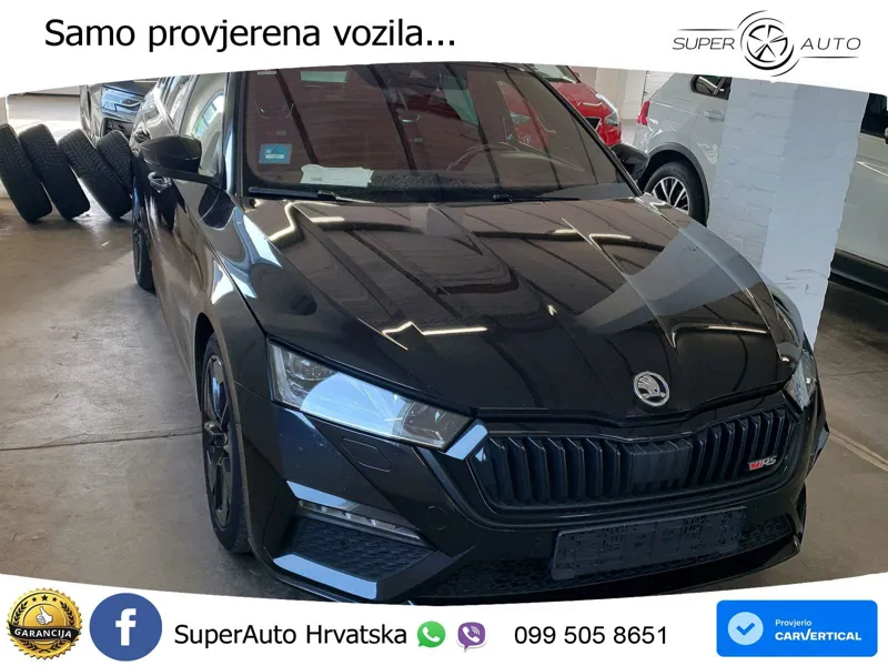 Škoda Octavia Combi RS 2.0 TDI (200 KS) DSG LED+GR SJED+ACC