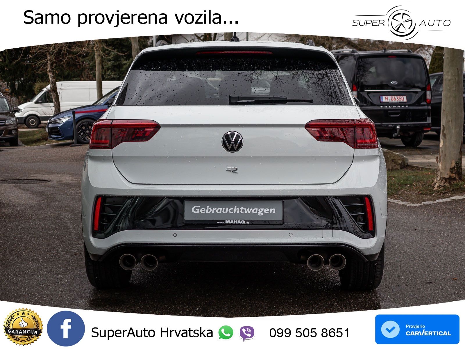 Volkswagen T-Roc I R 2.0 TSI (300 KS) OPF 4M DSG LED+GR SJED+ACC