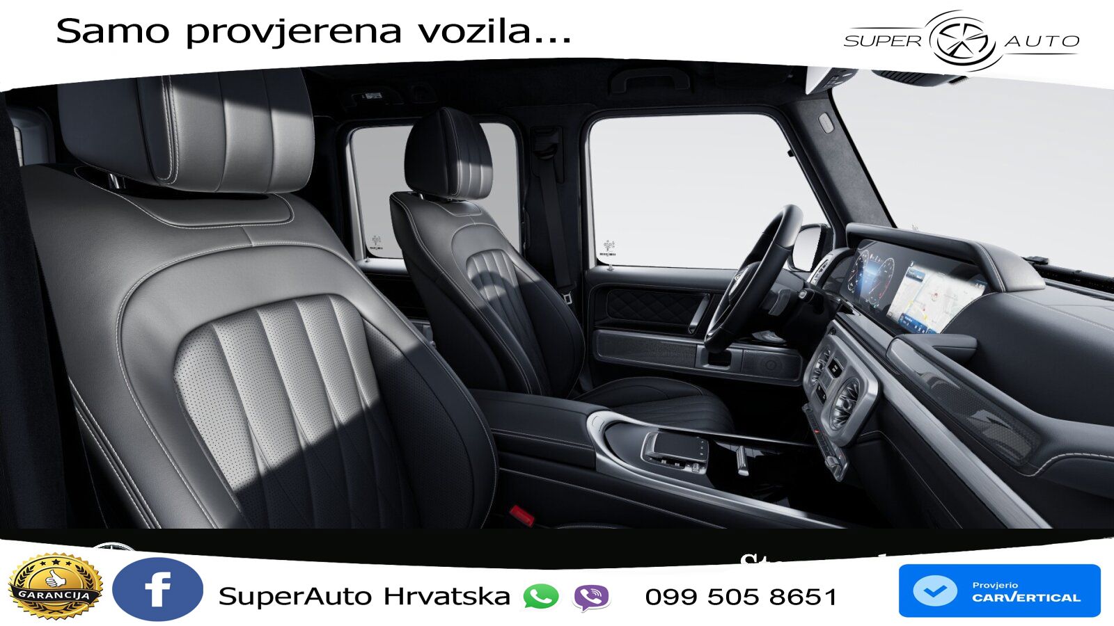 Mercedes G 500 Long (449 KS) 4MATIC 9G-TRONIC Superior LED+GR SJED+ACC
