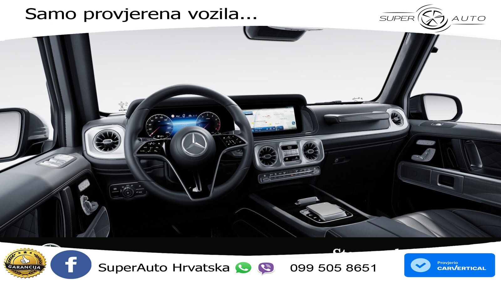 Mercedes G 500 Long (449 KS) 4MATIC 9G-TRONIC Superior LED+GR SJED+ACC