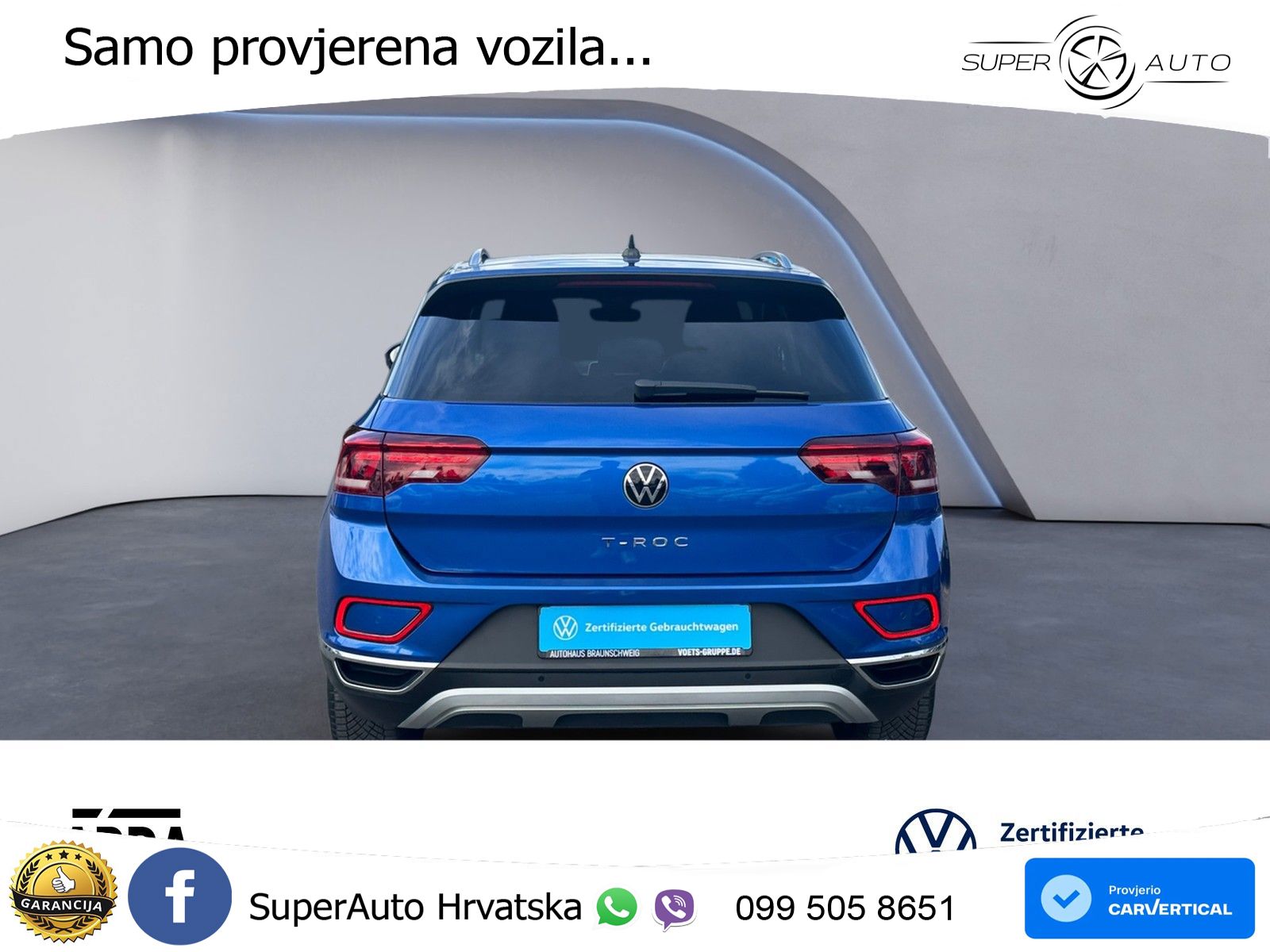 Volkswagen T-Roc I 1.5 TSI (150 KS) LED+GR SJED+ACC