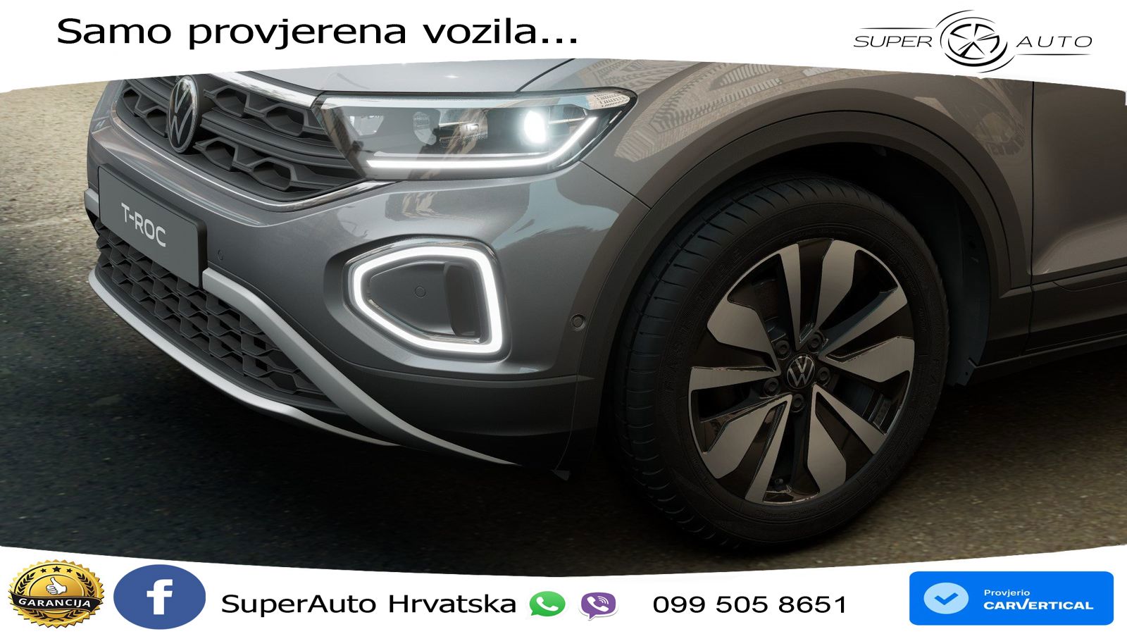 Volkswagen T-Roc I 1.5 TSI (150 KS) DSG LED+GR SJED+ACC