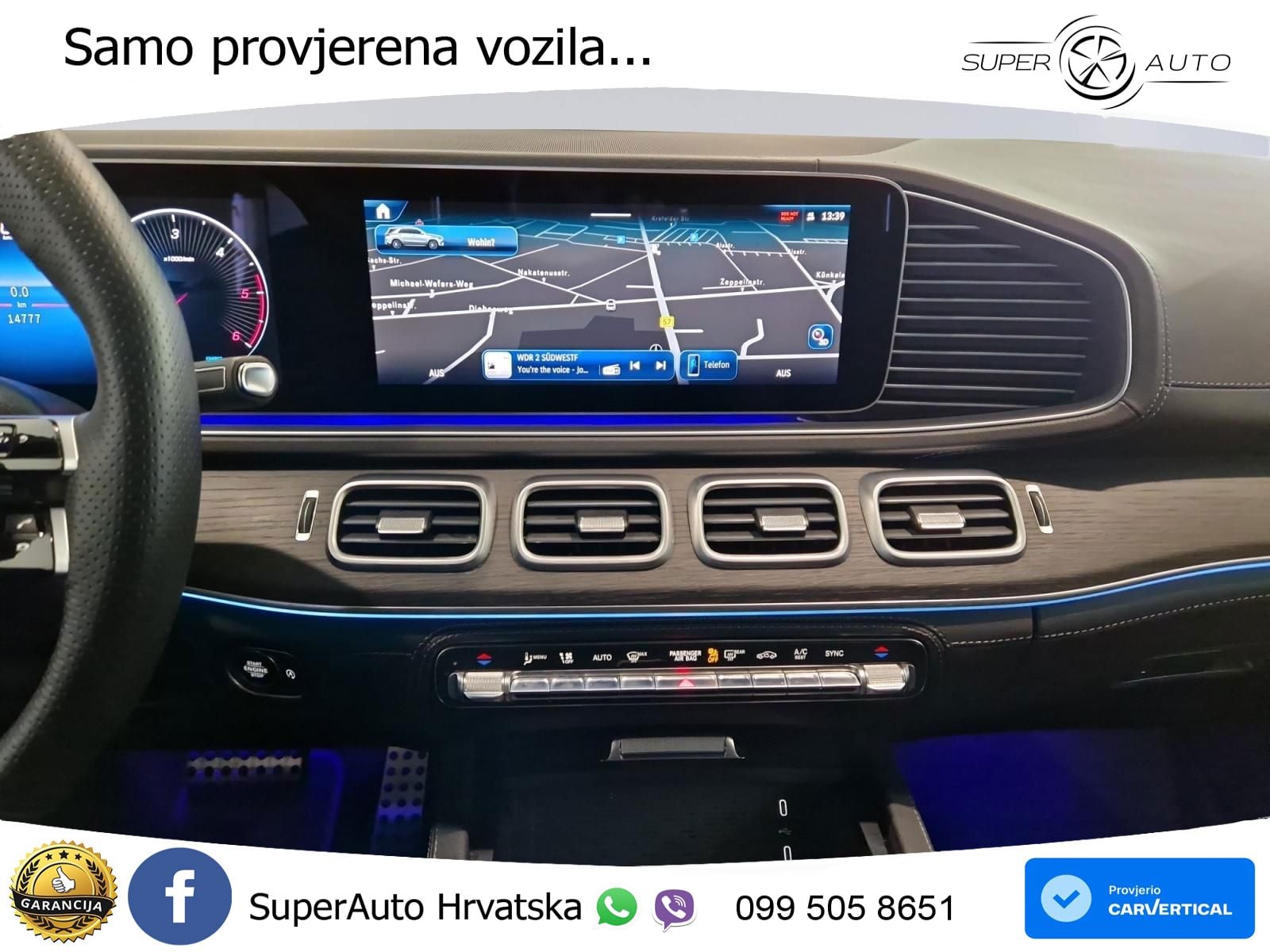 Mercedes GLE 450d (367 KS) EQ Boost 4MATIC 9G-TRONIC AMG ZRAČNI+ACC+GR SJED+360+PANO
