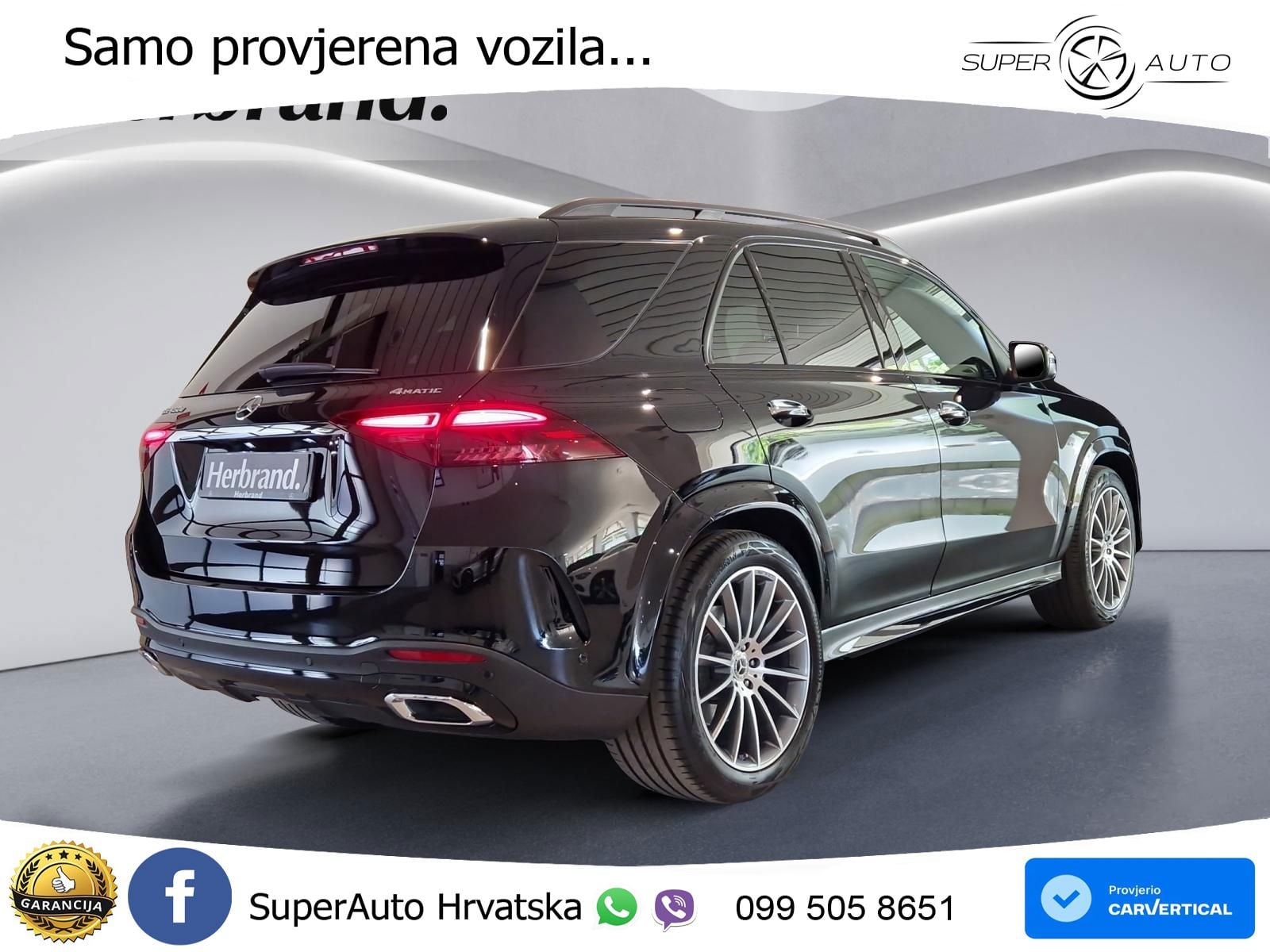 Mercedes GLE 450d (367 KS) EQ Boost 4MATIC 9G-TRONIC AMG ZRAČNI+ACC+GR SJED+360+PANO