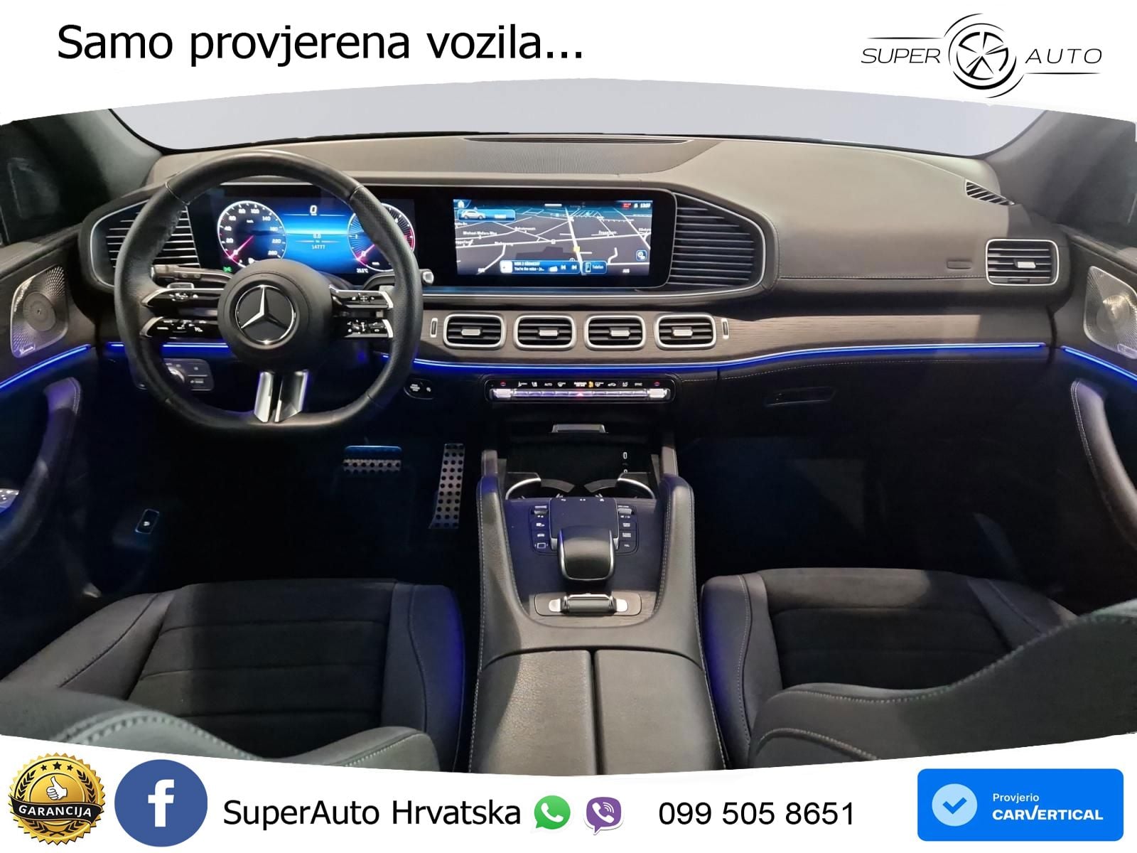 Mercedes GLE 450d (367 KS) EQ Boost 4MATIC 9G-TRONIC AMG ZRAČNI+ACC+GR SJED+360+PANO