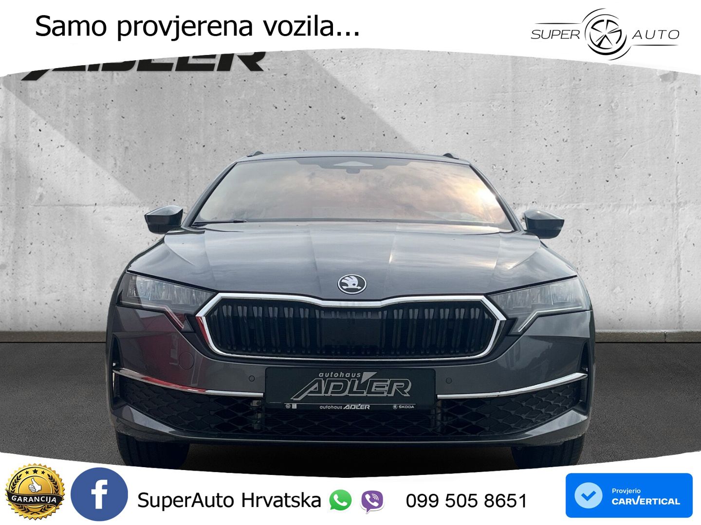 Škoda Octavia Combi 1.5 TSI (150 KS) DSG Selection LED+GR SJED+ACC