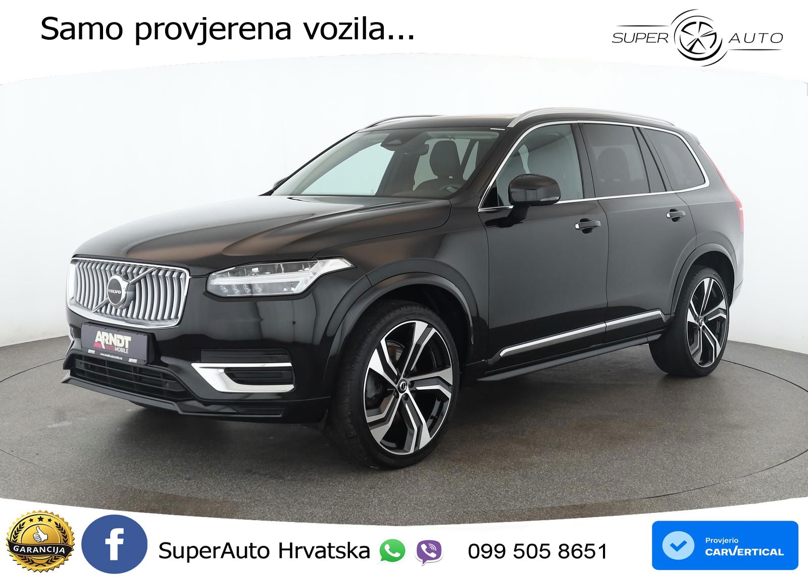 Volvo XC90 2.0 B5 Diesel AWD Automatic LED+GR SJED+ACC