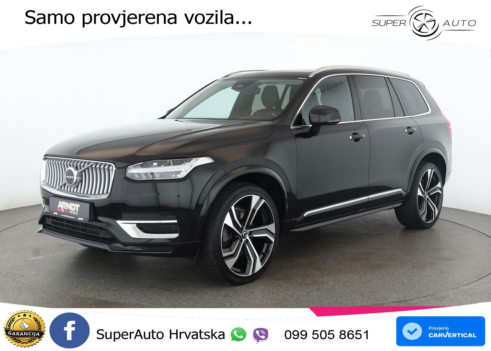 Volvo XC90 2.0 B5 Diesel AWD Automatic LED+GR SJED+ACC
