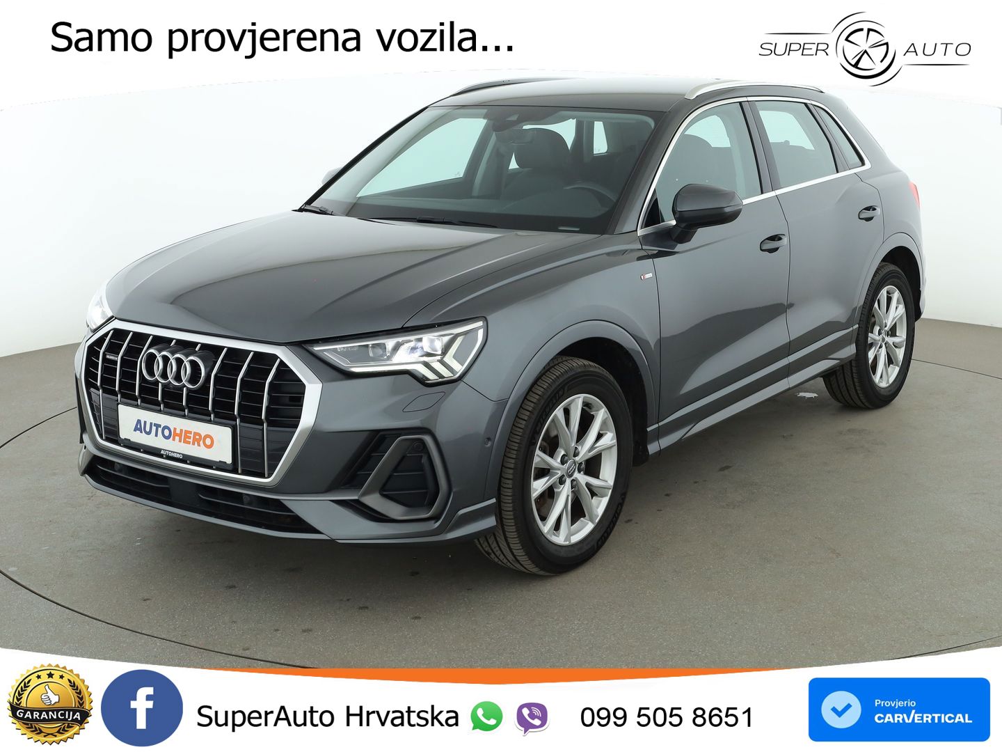 Audi Q3 45 TFSI (230 KS) quattro S tronic S line LED+GR SJED+ACC