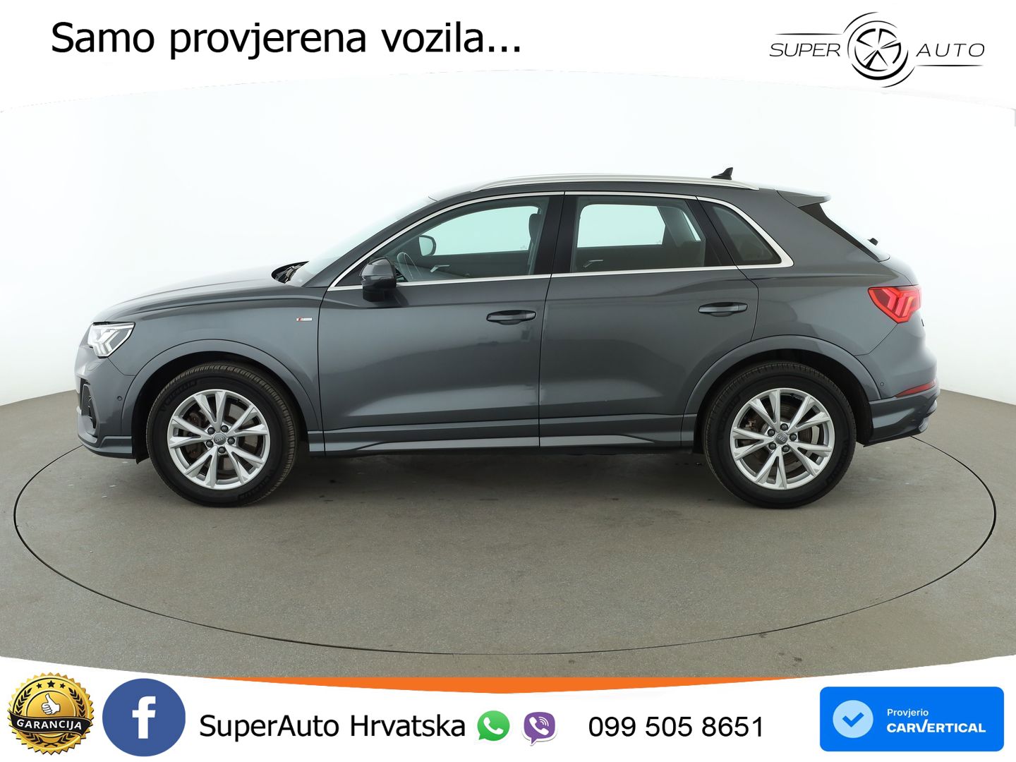 Audi Q3 45 TFSI (230 KS) quattro S tronic S line LED+GR SJED+ACC