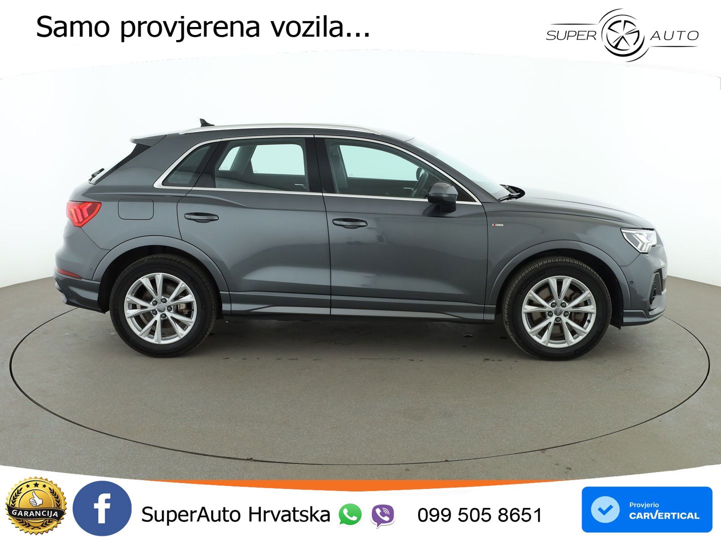 Audi Q3 45 TFSI (230 KS) quattro S tronic S line LED+GR SJED+ACC