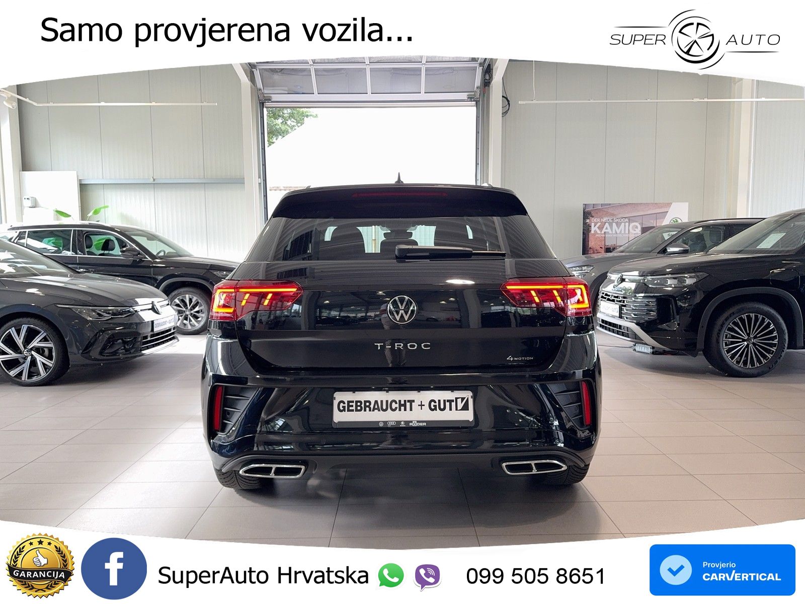 Volkswagen T-Roc I 2.0 TSI (190 KS) 4M DSG LED+GR SJED+ACC