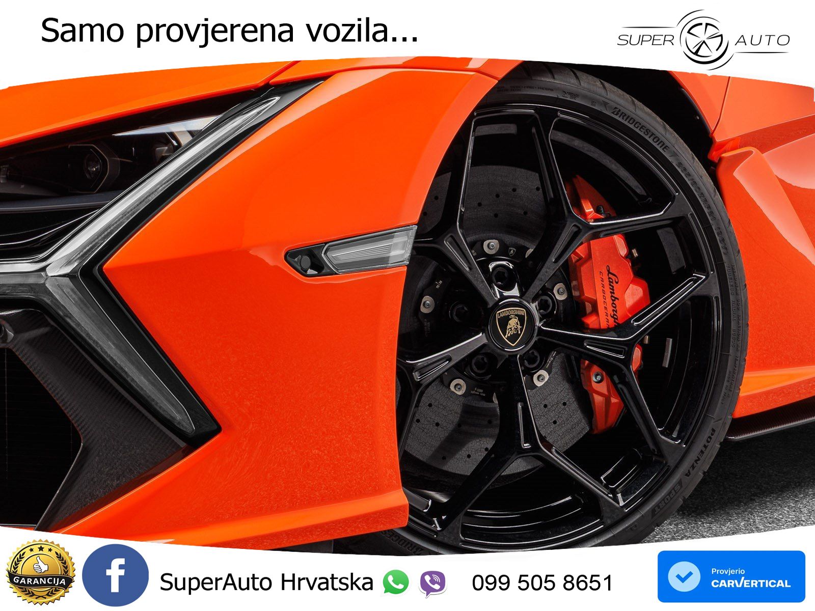 Lamborghini Revuelto 6.5 V12 (1015 KS) 4WD DCT LED+GR SJED+ACC