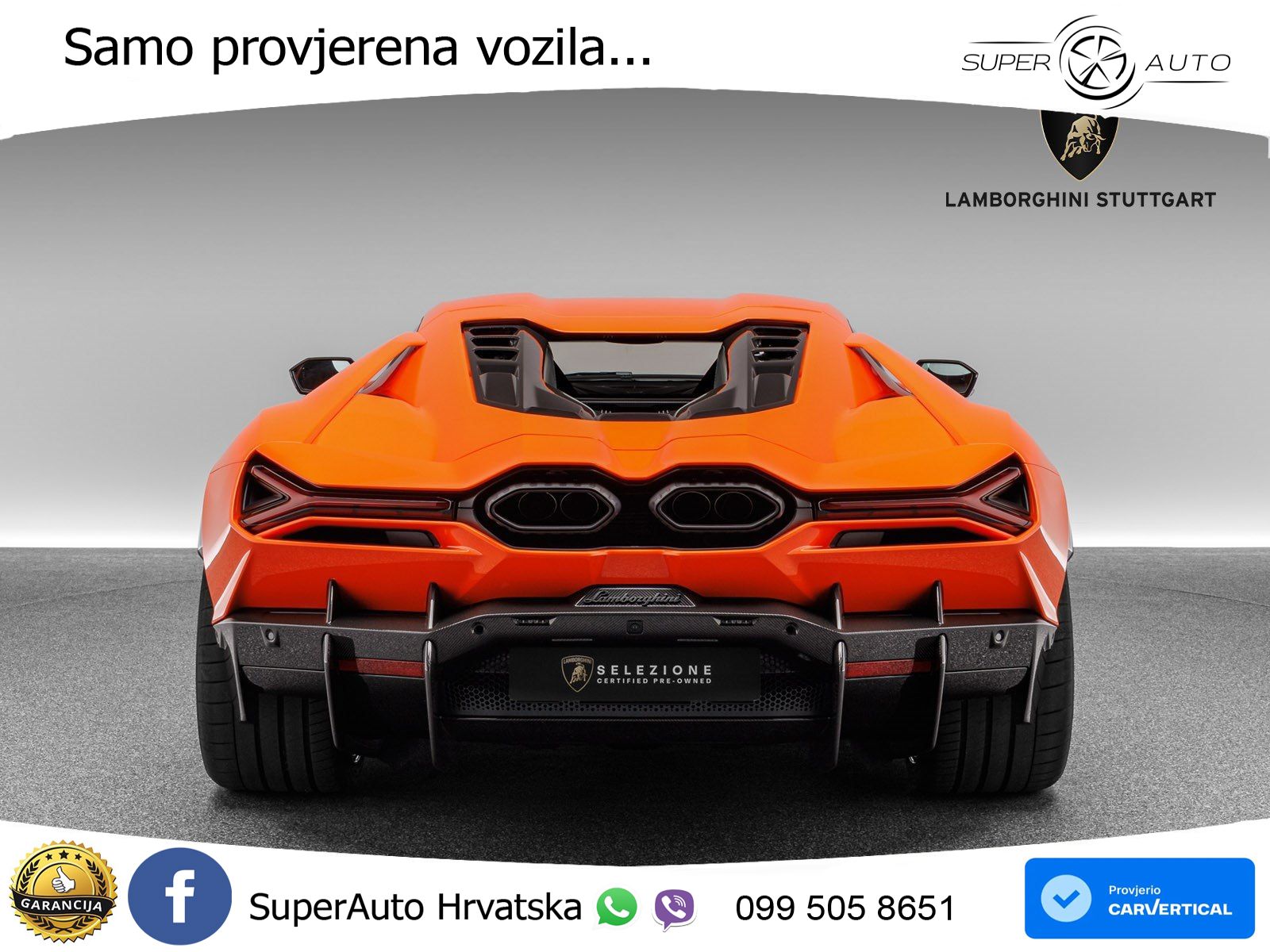 Lamborghini Revuelto 6.5 V12 (1015 KS) 4WD DCT LED+GR SJED+ACC