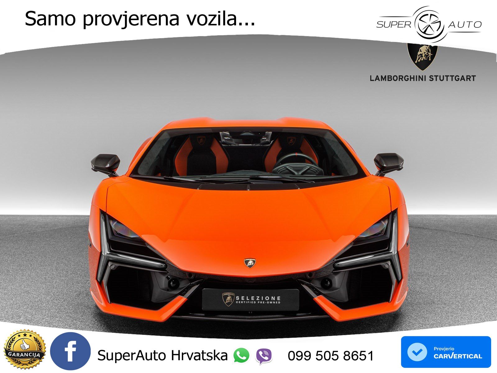 Lamborghini Revuelto 6.5 V12 (1015 KS) 4WD DCT LED+GR SJED+ACC