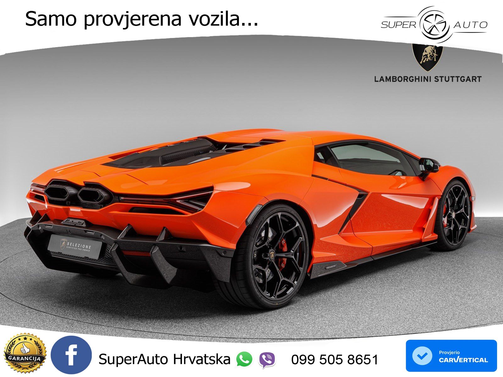Lamborghini Revuelto 6.5 V12 (1015 KS) 4WD DCT LED+GR SJED+ACC