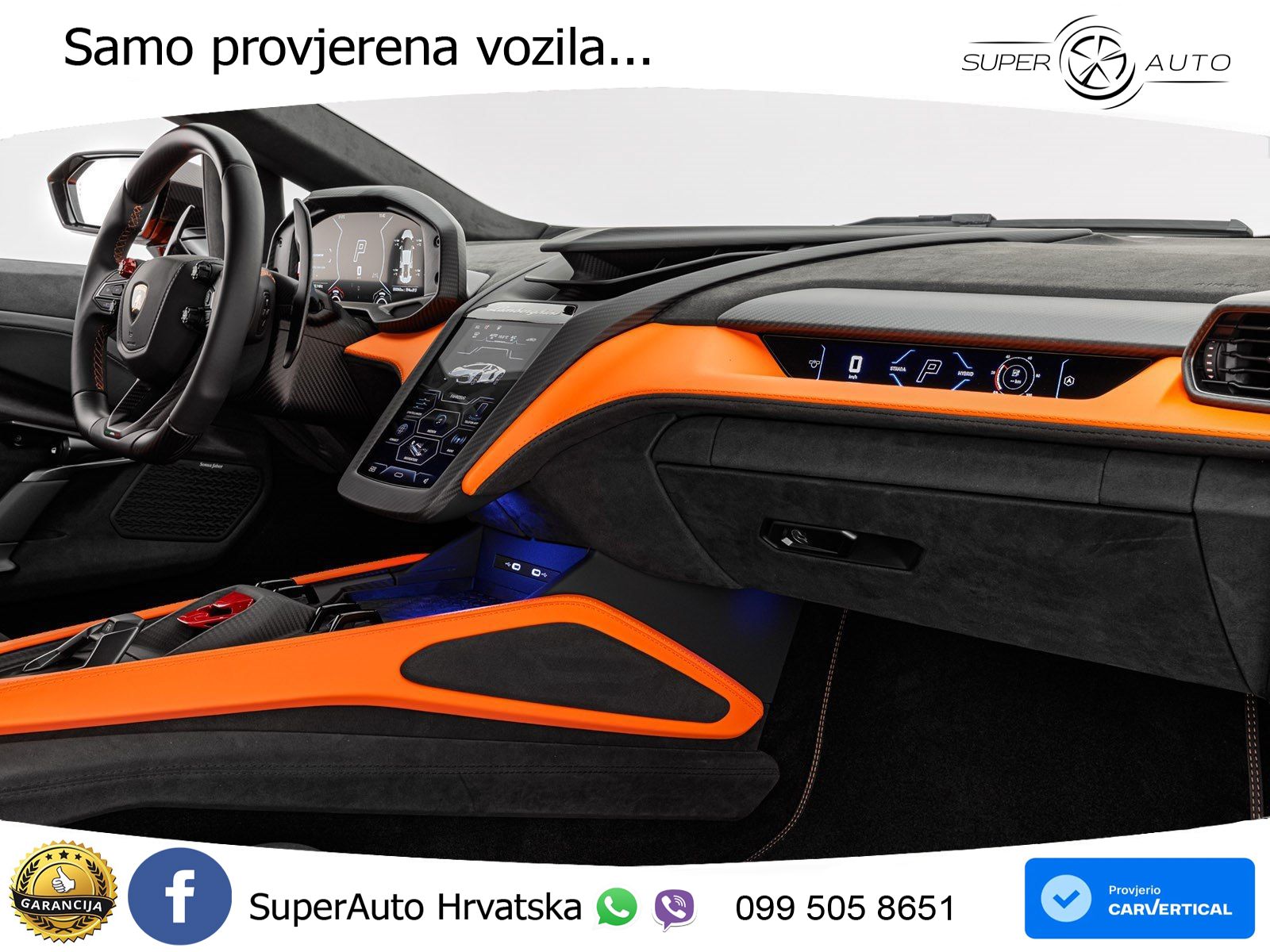 Lamborghini Revuelto 6.5 V12 (1015 KS) 4WD DCT LED+GR SJED+ACC