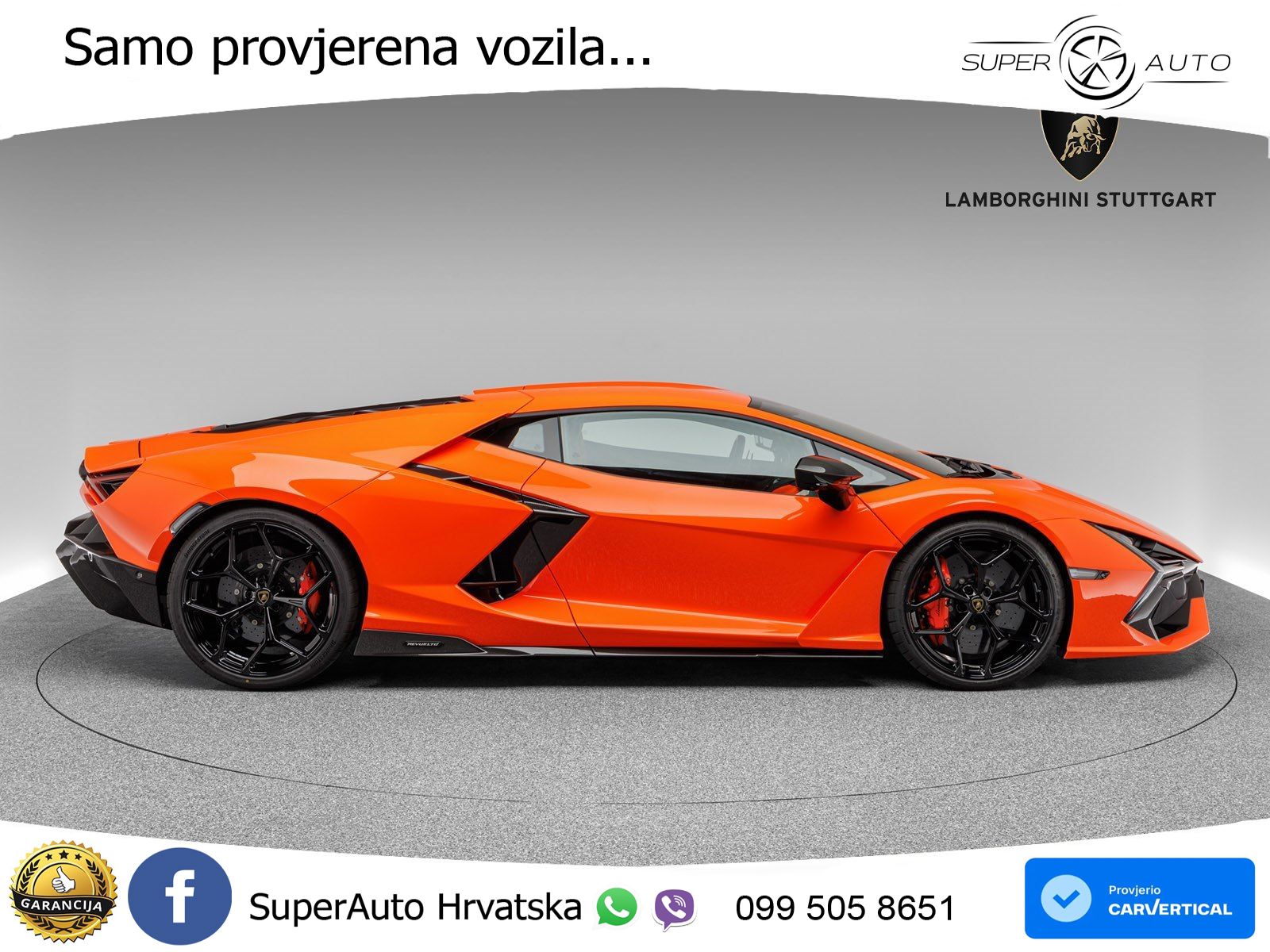 Lamborghini Revuelto 6.5 V12 (1015 KS) 4WD DCT LED+GR SJED+ACC
