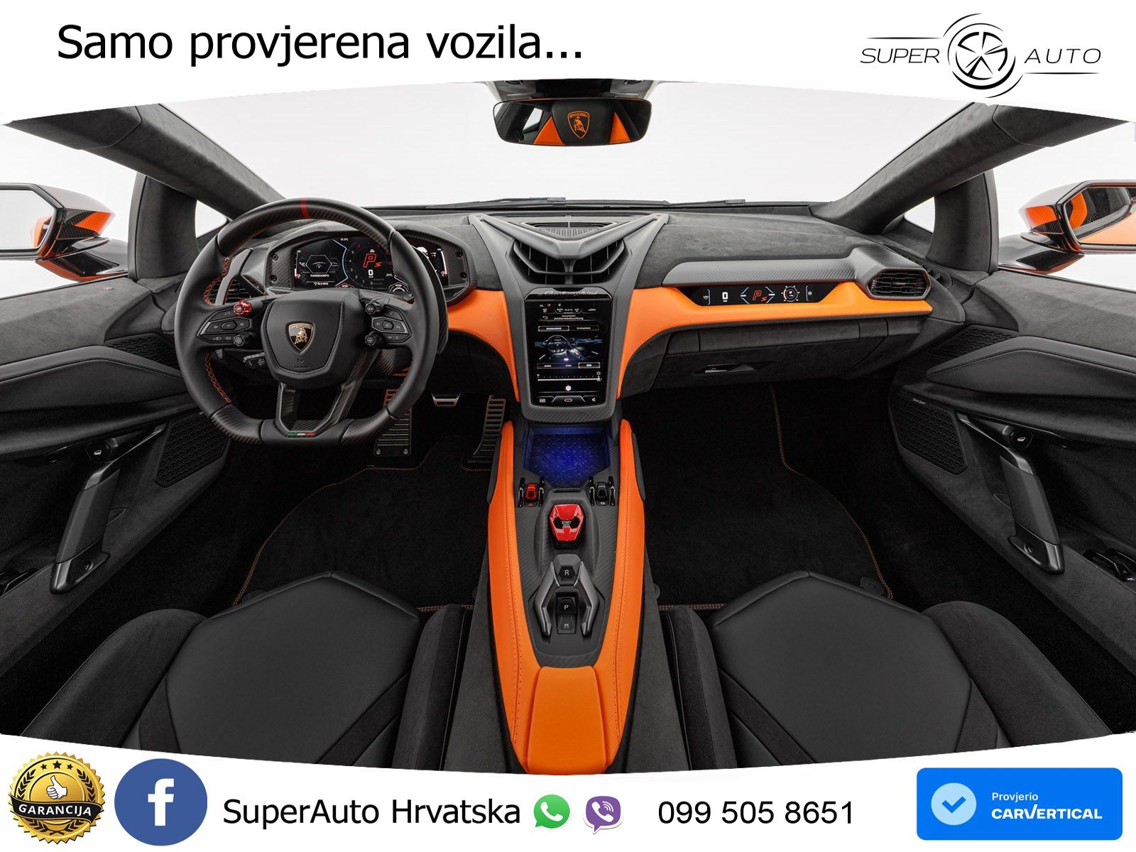 Lamborghini Revuelto 6.5 V12 (1015 KS) 4WD DCT LED+GR SJED+ACC