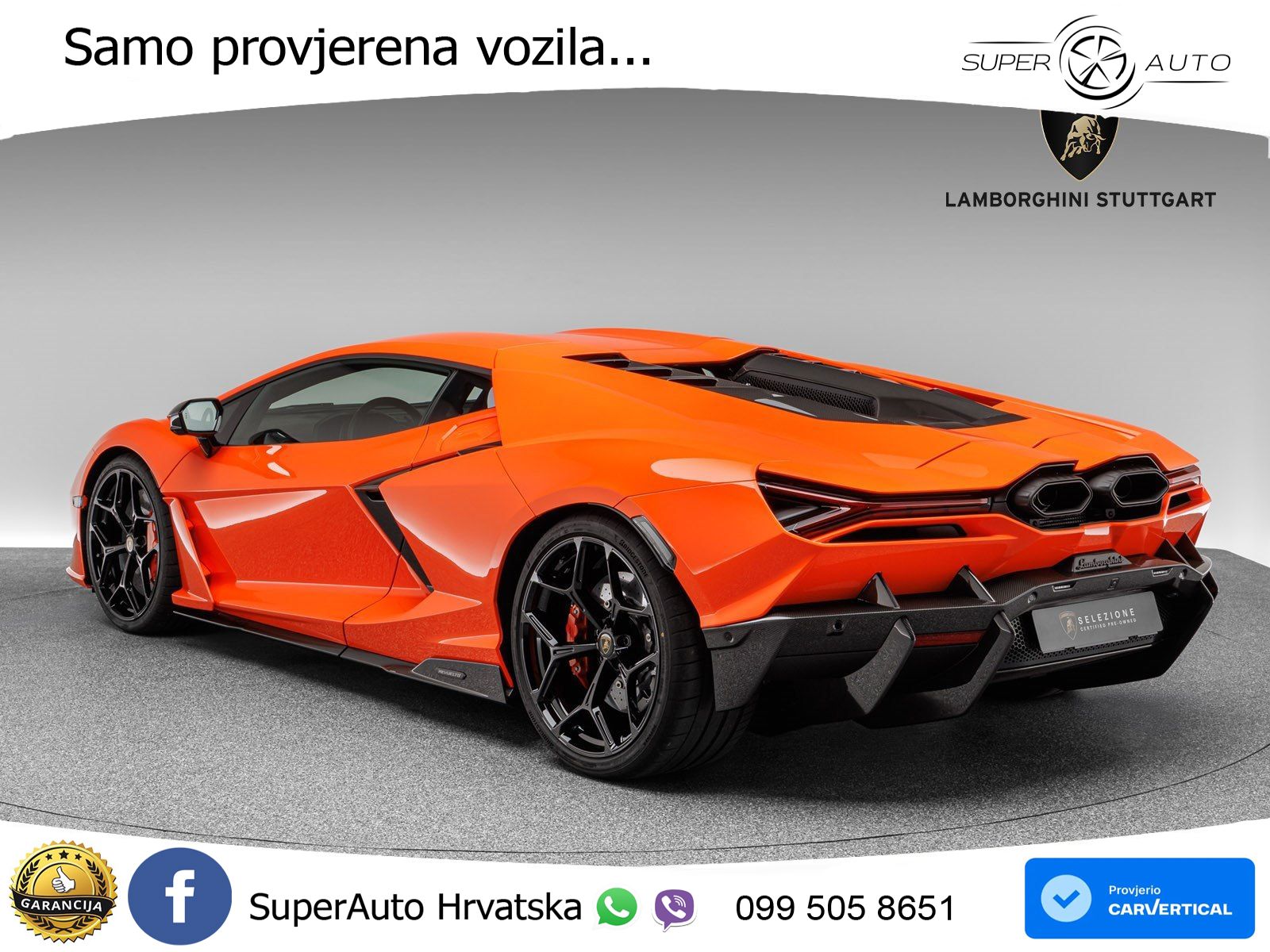 Lamborghini Revuelto 6.5 V12 (1015 KS) 4WD DCT LED+GR SJED+ACC