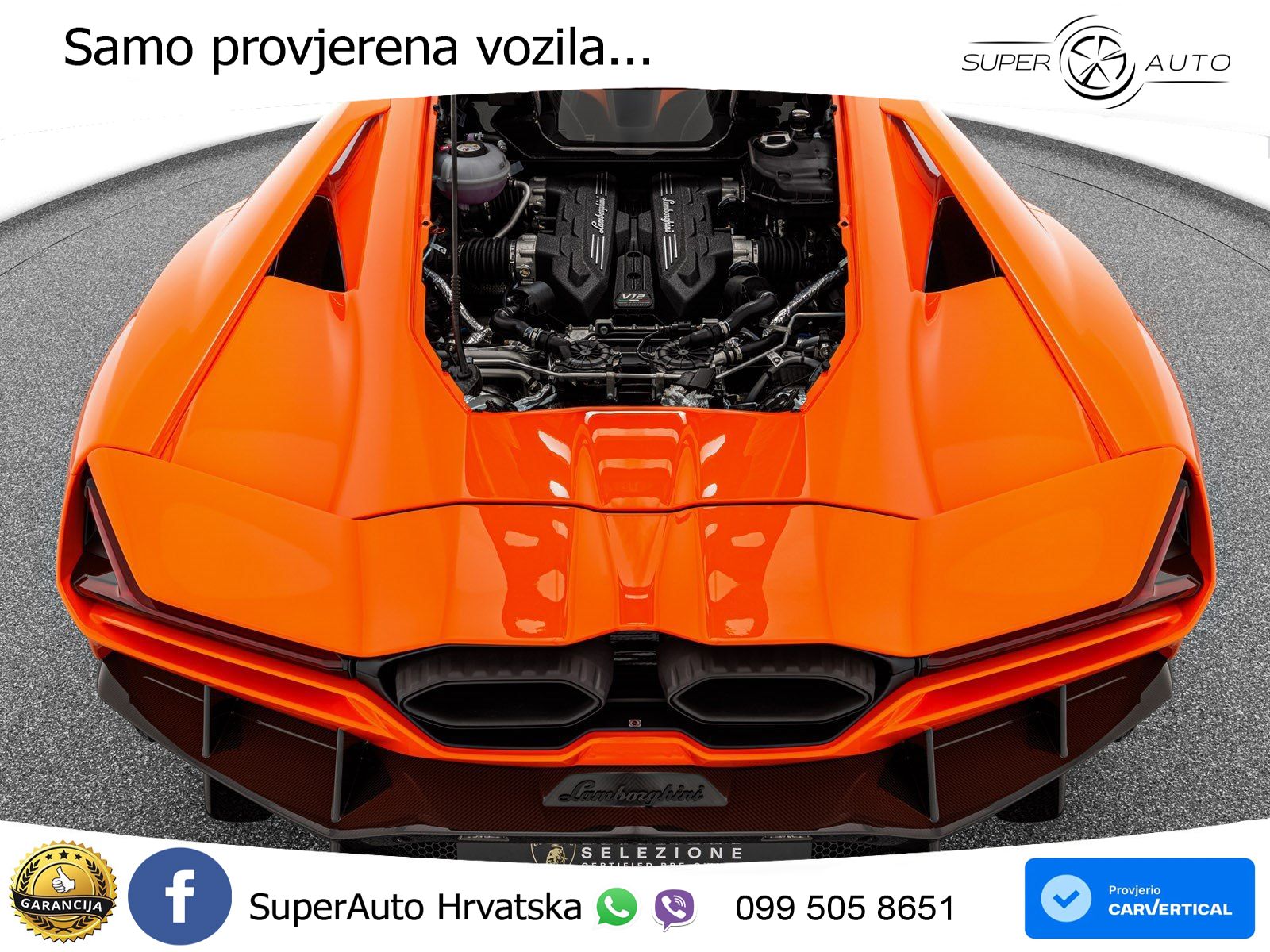 Lamborghini Revuelto 6.5 V12 (1015 KS) 4WD DCT LED+GR SJED+ACC