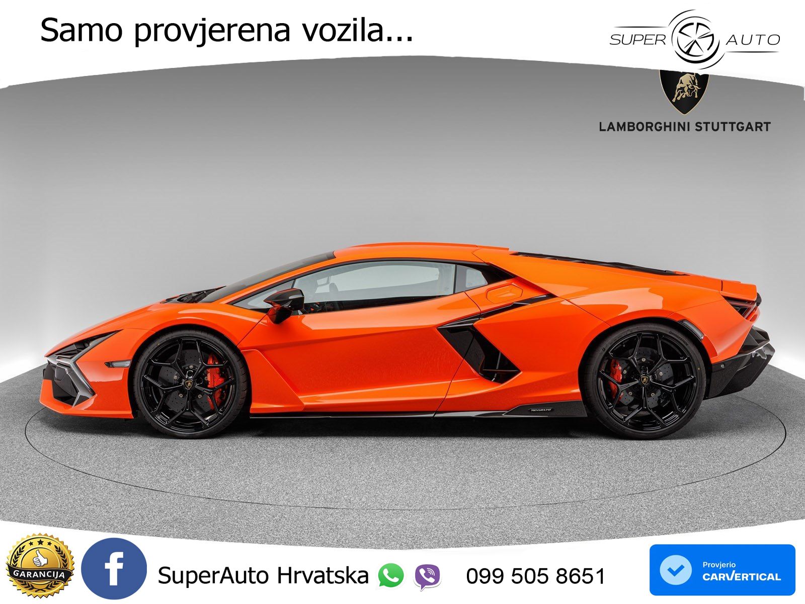 Lamborghini Revuelto 6.5 V12 (1015 KS) 4WD DCT LED+GR SJED+ACC