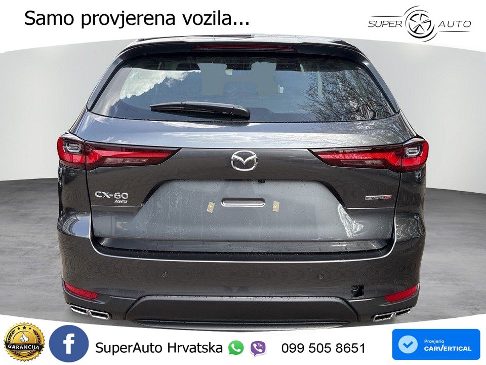 Mazda CX-60 3.3 e-Skyactiv D (254 KS) AWD Automatic