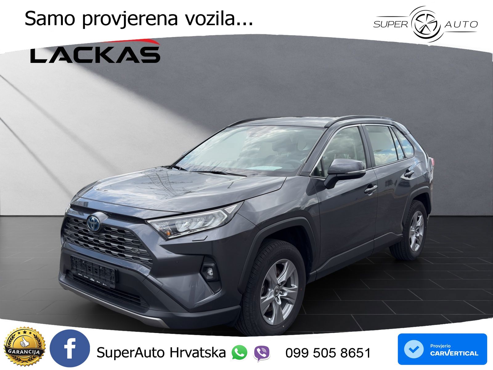 Toyota RAV4 2.5 (218 KS) Hybrid eCVT LED+GR SJED+ACC