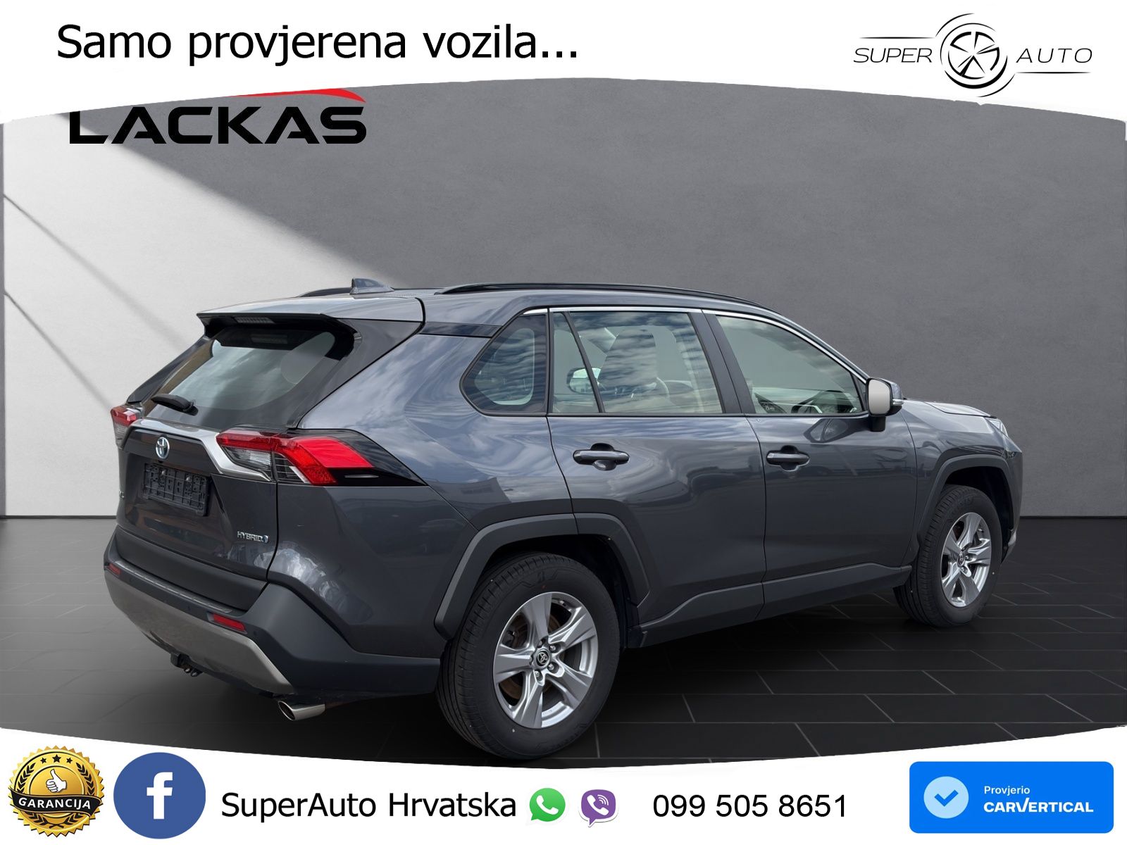 Toyota RAV4 2.5 (218 KS) Hybrid eCVT LED+GR SJED+ACC