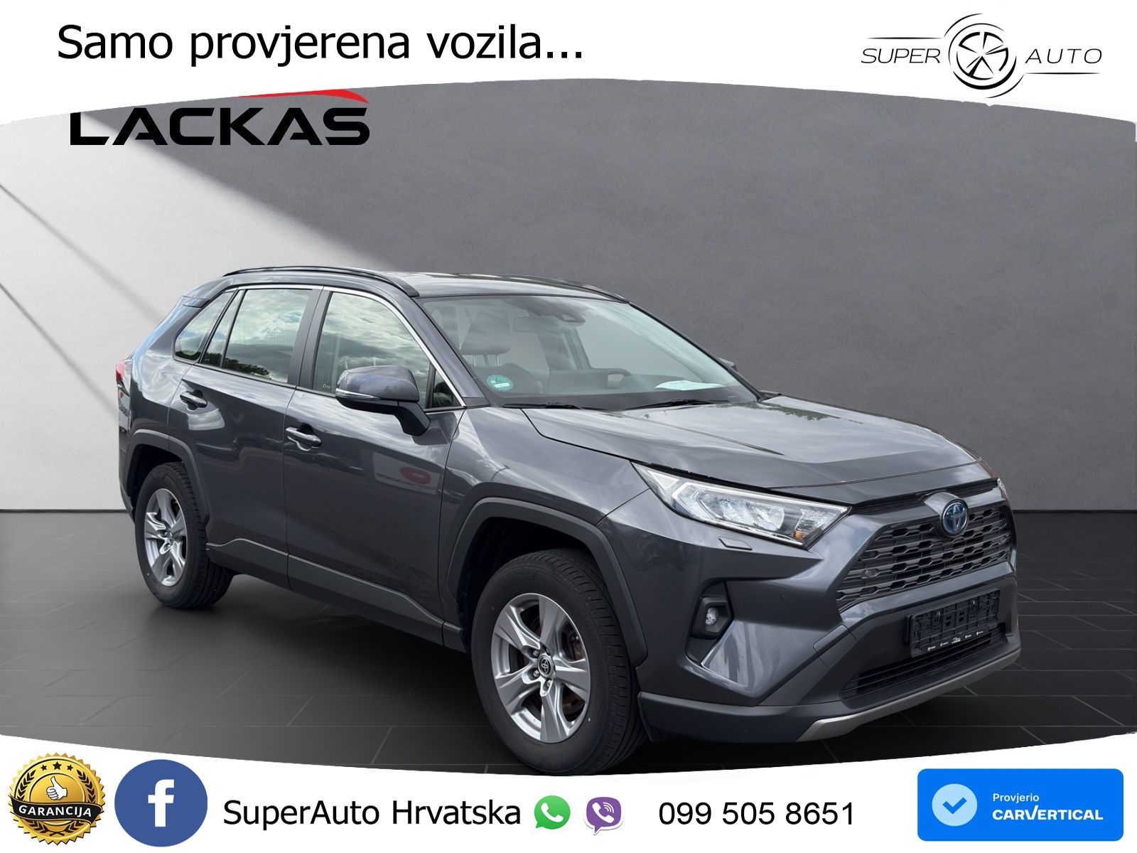Toyota RAV4 2.5 (218 KS) Hybrid eCVT LED+GR SJED+ACC