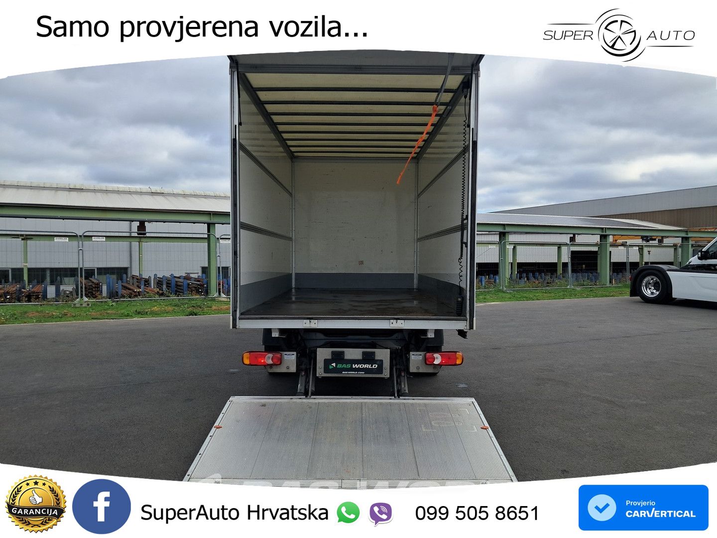 Peugeot Boxer 165PK D'Hollandia Ladebordwand 165PS Koffe 165 KS