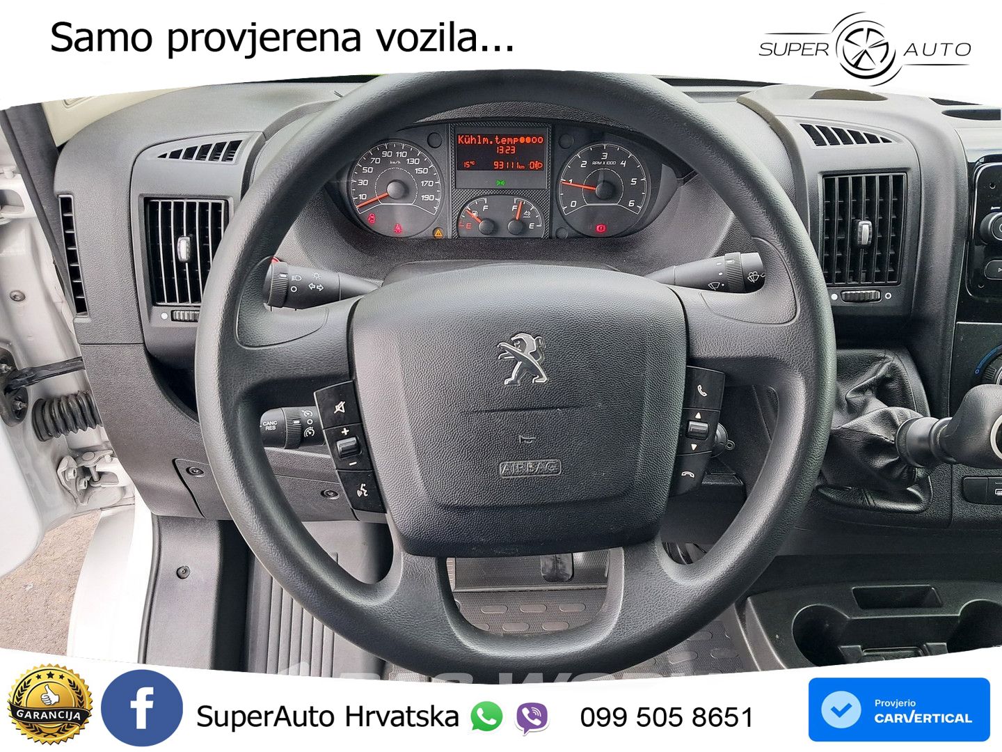 Peugeot Boxer 165PK D'Hollandia Ladebordwand 165PS Koffe 165 KS