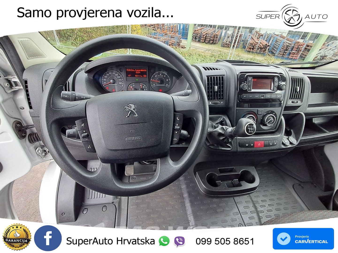 Peugeot Boxer 165PK D'Hollandia Ladebordwand 165PS Koffe 165 KS
