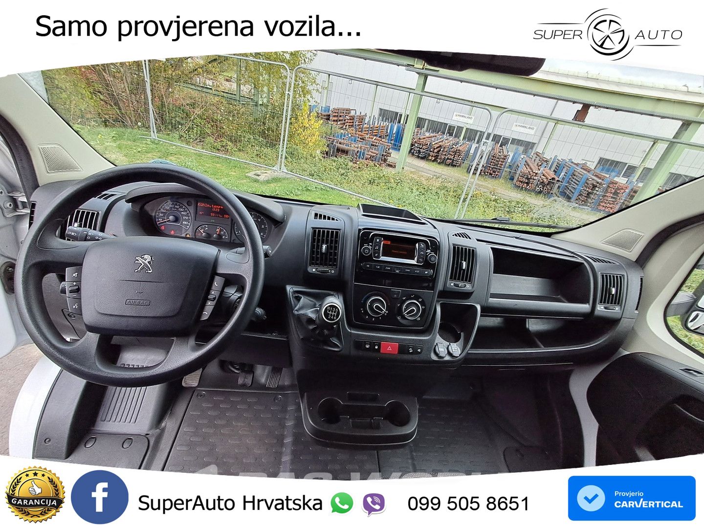 Peugeot Boxer 165PK D'Hollandia Ladebordwand 165PS Koffe 165 KS